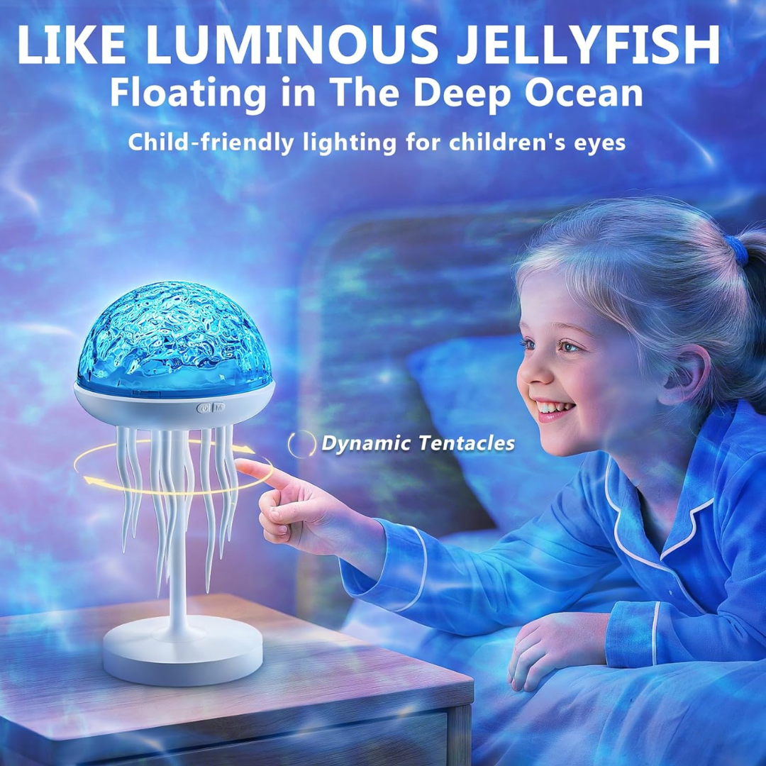 Ocean Jellyfish Night Light Projector