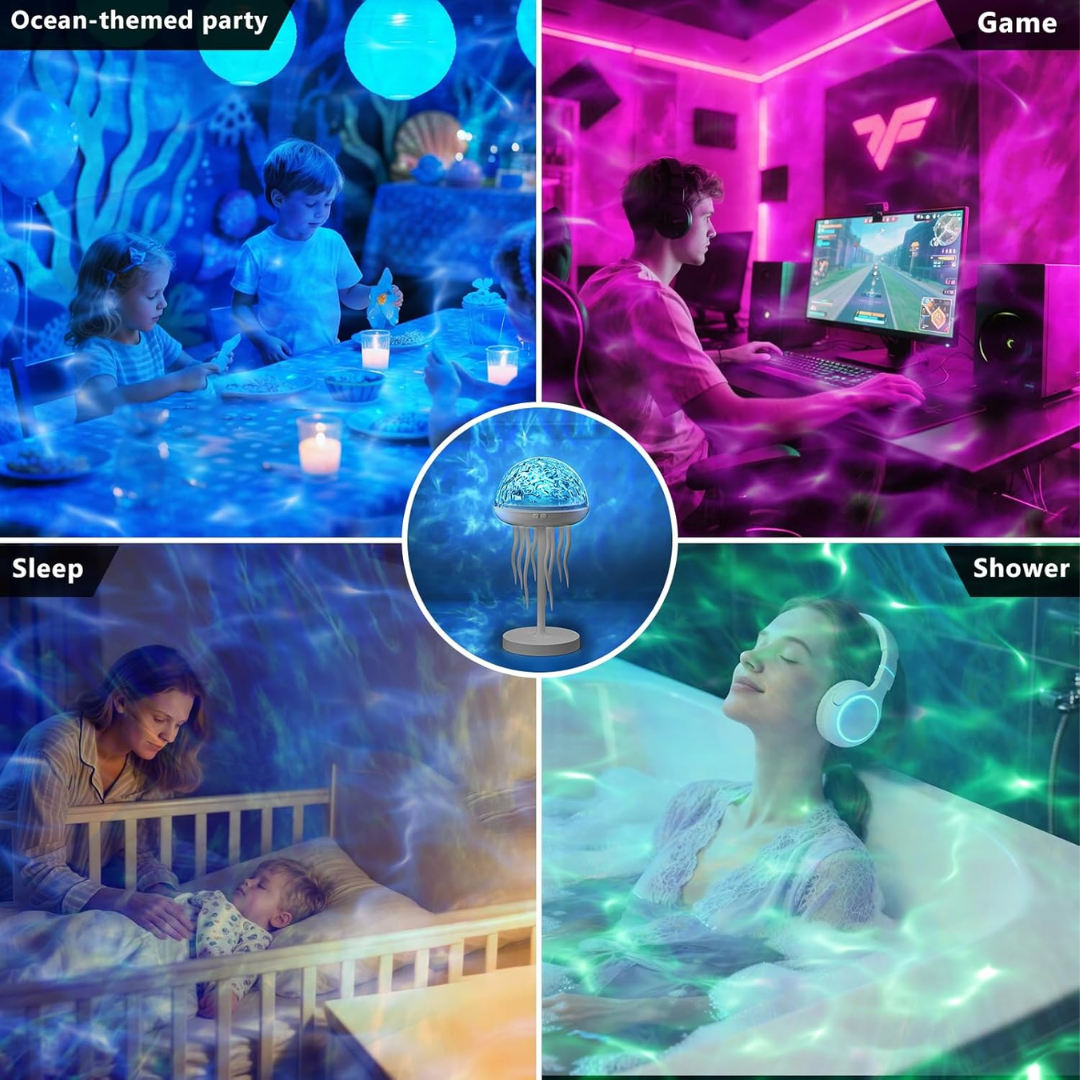 Ocean Jellyfish Night Light Projector